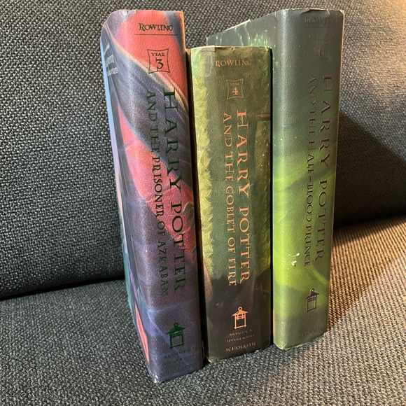 Harry Potter Books (3,4, &6) - Picture 3 of 3